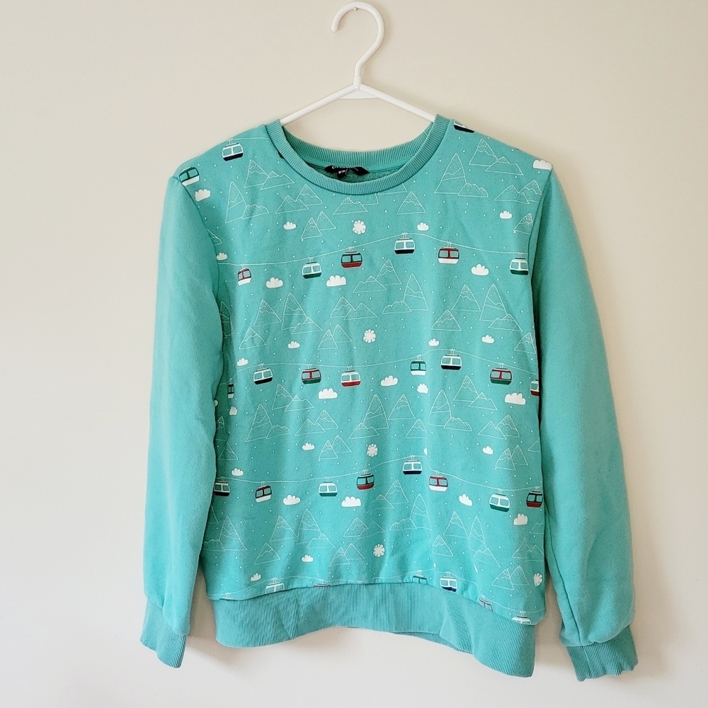 Winter Scene Crew Neck